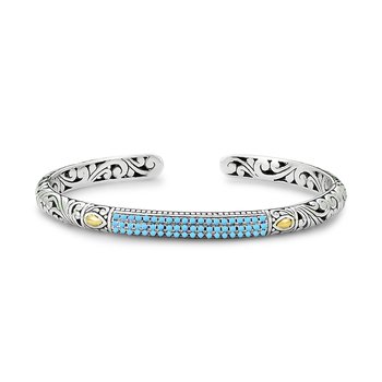ASHI Mixed Shape Bezel Set Diamond Fashion Bangle 795GVHDFGYG