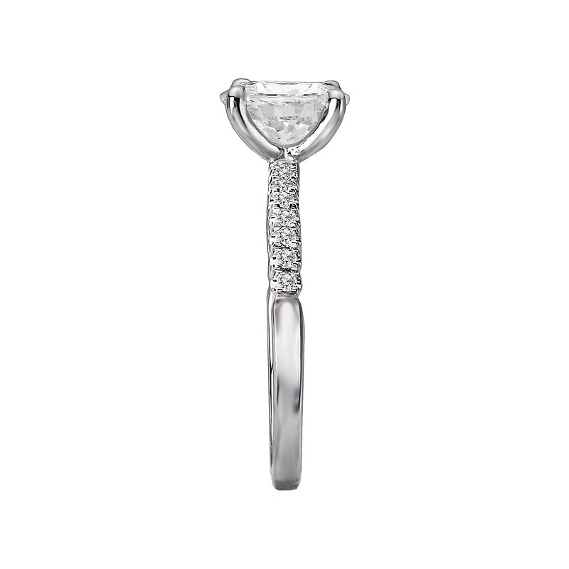 Romance Classic Semi-Mount Diamond Ring 119166-OV100K Romance Classic Semi-Mount Diamond Ring 119166-OV100K