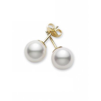 みきもと Mikimoto 9x7mm Akoya Cultured Pearl, Graduated 18'' Strand with