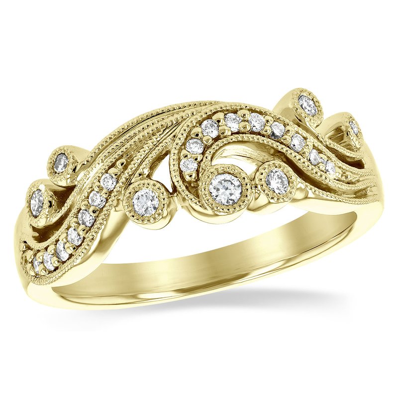 Classic Selection 14KT Gold Ladies Wedding Ring H234-58996 - Ken K