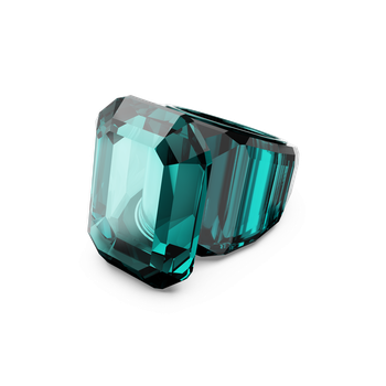 Lucent cocktail ring, Octagon cut, Green 5600236 - Jeffrey Jewelry