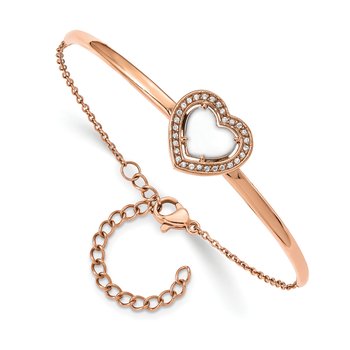 Loop Bracelet 2set / Silver925 x Pinkquartz / ブレスレット