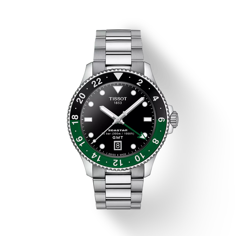 美品 フルセット TISSOT SEASTAR 1000 QUARTZ GMT Amazon.com: Tissot Seastar 1000 Quartz GMT : Clothing, Shoes