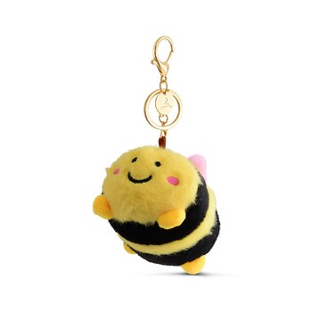 Plush Bee Charm with Lobster Clasp Key Ring 748400000