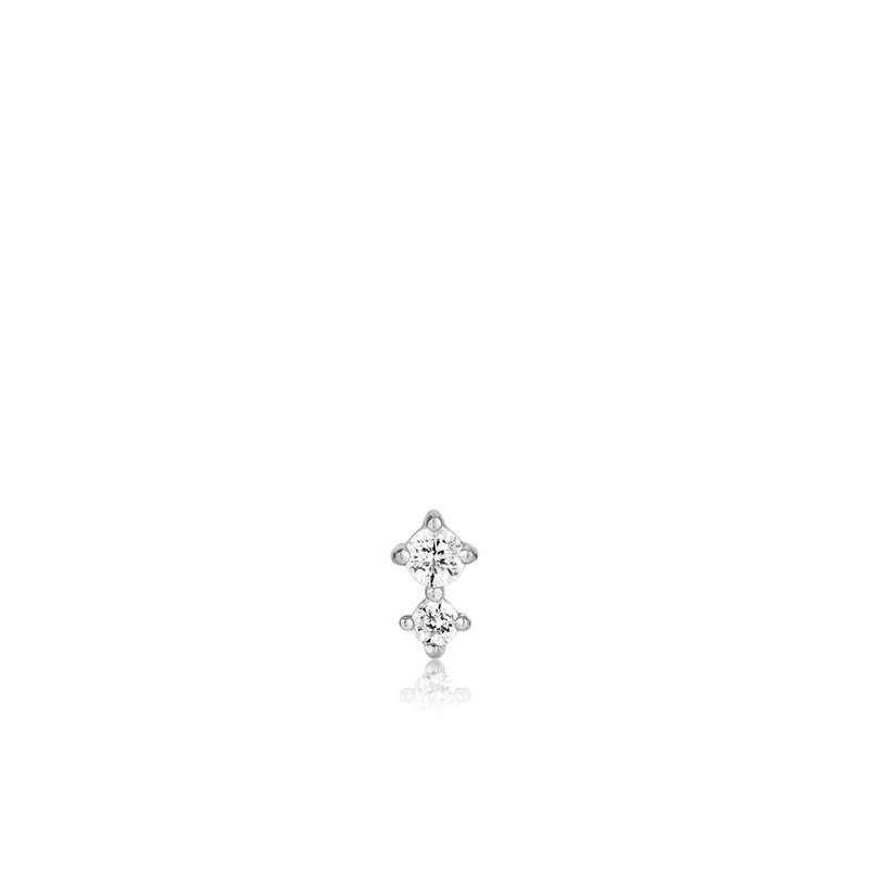 ANIA HAIE Double Sparkle Barbell Single Earring E035-07H - Ellis