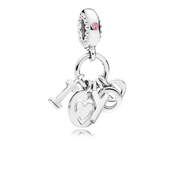 Pandora x Disney Vintage Minnie Mouse outlets Charm - Bubblegum Pink w/ Clear & Pink CZ