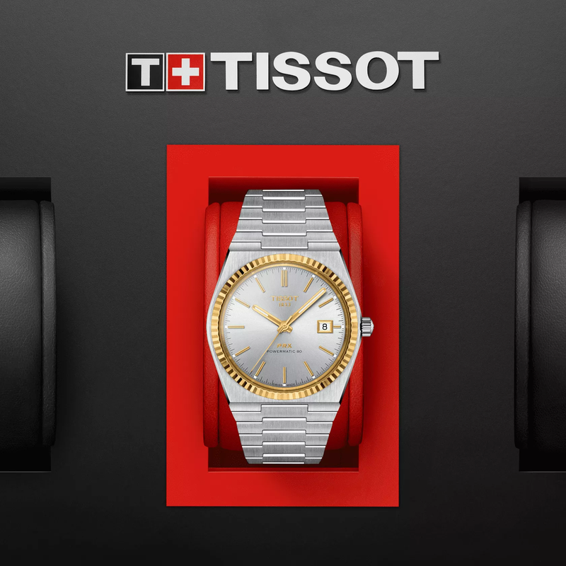Tissot PRX Gold 40mm T9314074103101 - Paramount Jewelers
