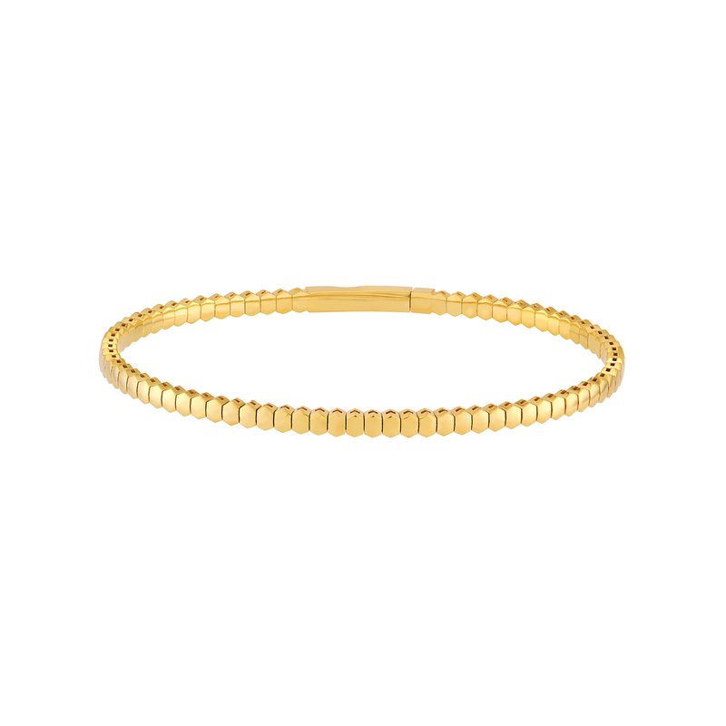 Midas Chain 3.10mm Hexagonal Link Flex Bracelet MF045351 - Ron