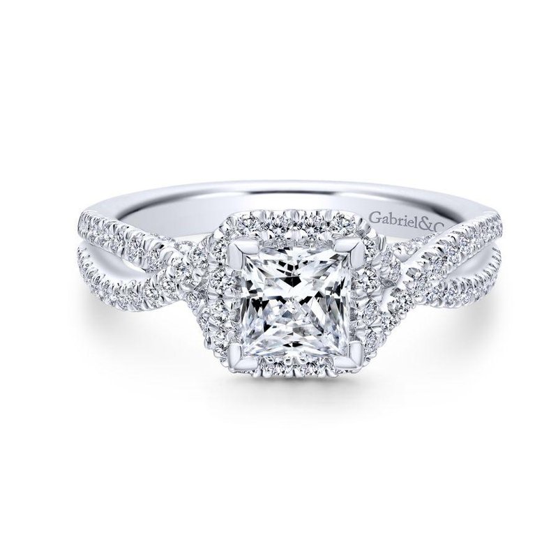 Princess halo engagement ring hotsell