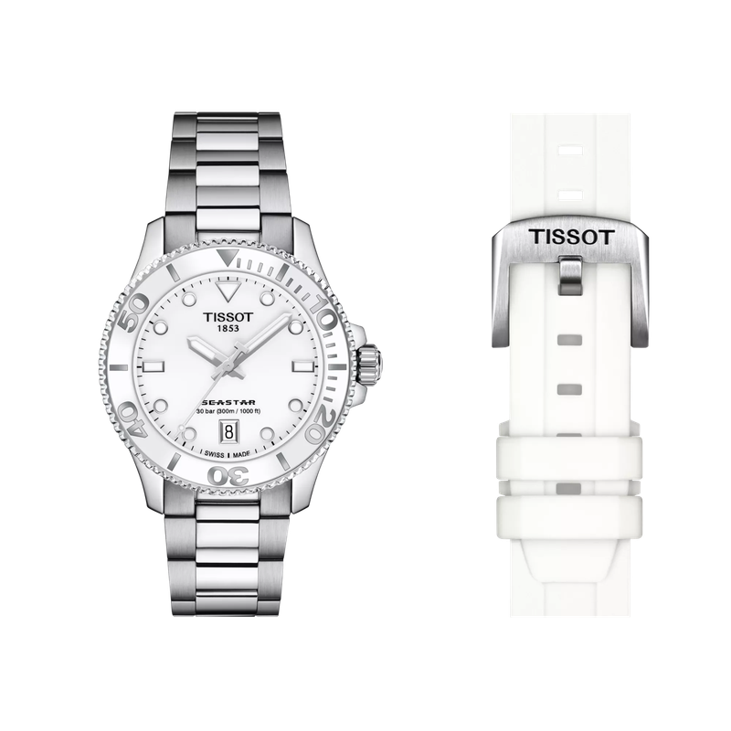 Tissot Seastar 1000 36mm T1202101101100 - Flora Gems