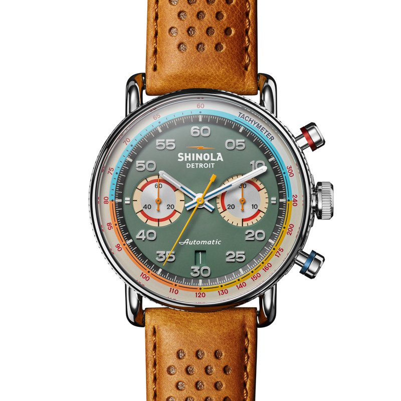 Shinola Canfield Speedway Lap 06 44mm S0120267678 - Precision