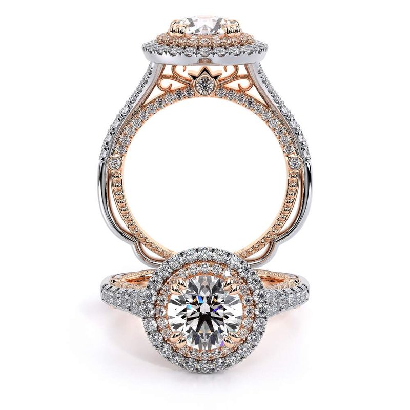 Verragio Venetian 5065pear 14k Two Tone Pear 1679 14K VEN TWO Michael Eller Diamonds
