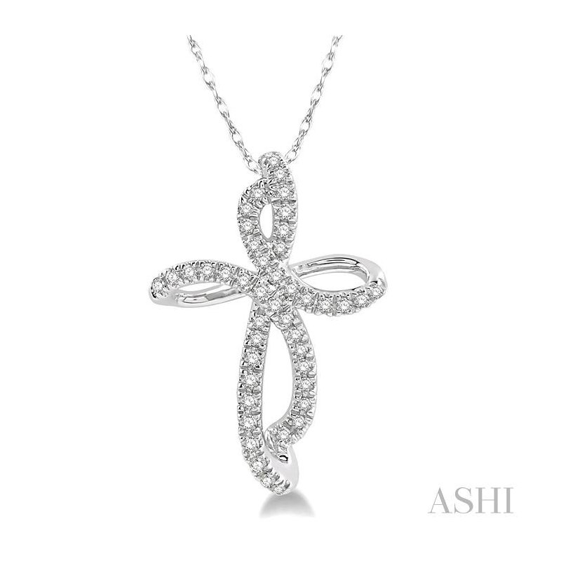 ASHI Cross Diamond Fashion Pendant 96108PJTSPDWG - Pattons