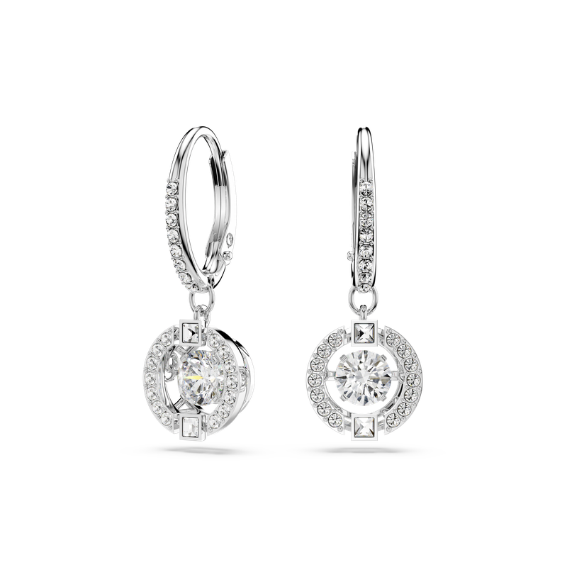 SWAROVSKI ピアス 5504652 Sparkling Dance drop earrings Swarovski Swarovski Sparkling Dance drop earrings, Round cut
