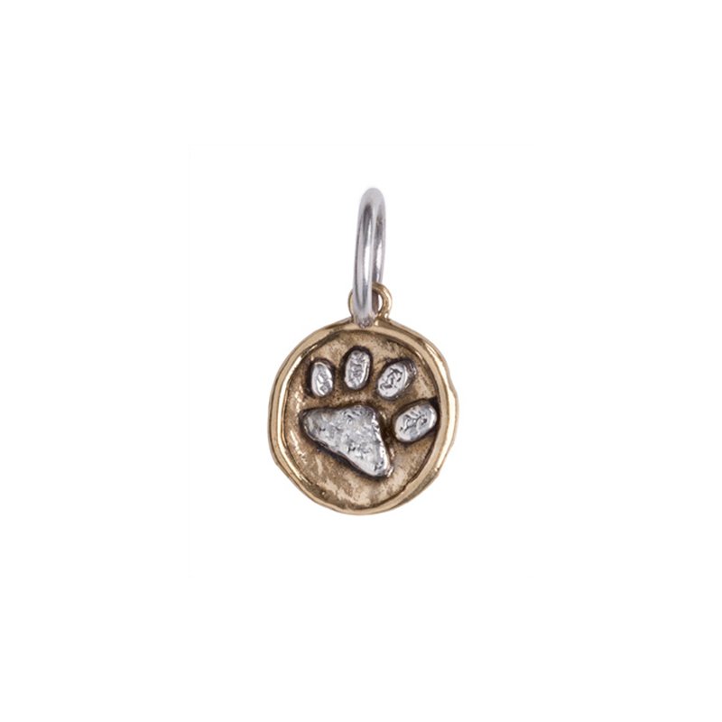 Waxing Poetic Camp Charm - Paw CMP2MS-PAW - Kettermans Jewelers
