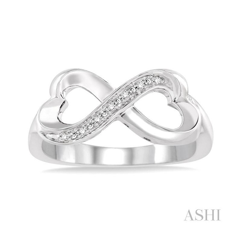 frank and easy k10×sv heart ring 9号 - 指輪・リング