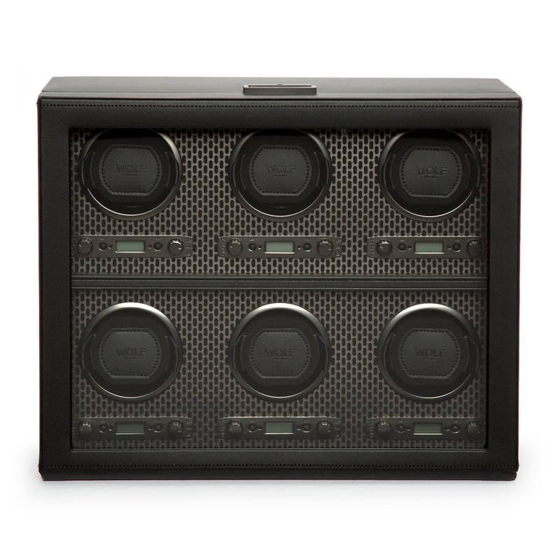 WOLF Axis 6 Piece Watch Winder 469603 - Hayden Jewelers