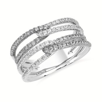 Ostbye 1/2 Ctw. Channel Set Diamond Fashion Ring with Three