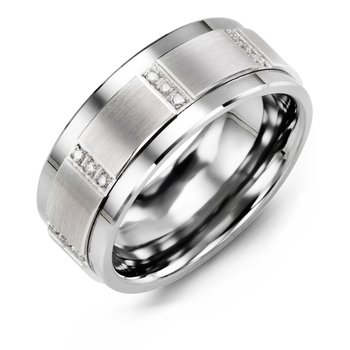 『TEN $RING 金銀 19』 Zenith Locking Style 3 Bar Gold Cut Knock-Offs Spinners – DGJ