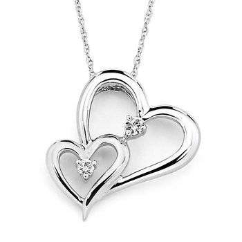 SWAROVSKI｜ (Una Pendant (5599177)) Una pendant, Octagon cut, White, Rhodium plated 5599177