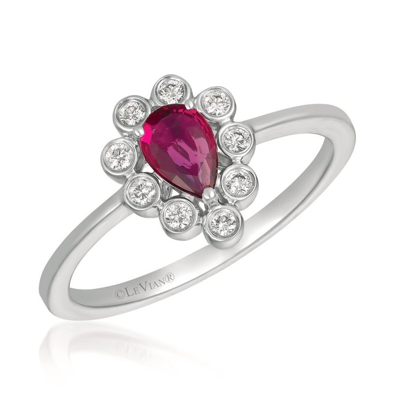 Le Vian 14K Vanilla Gold® Passion Ruby™ 3/8 cts. Ring TQZI 1