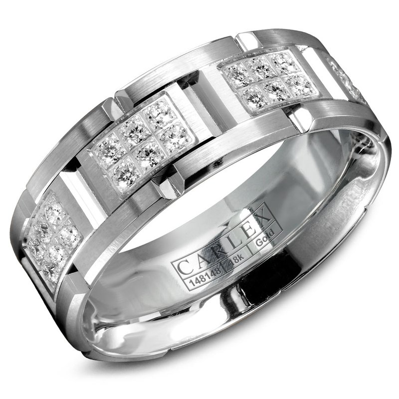 Carlex Wedding Band WB-9331-S Diamond District