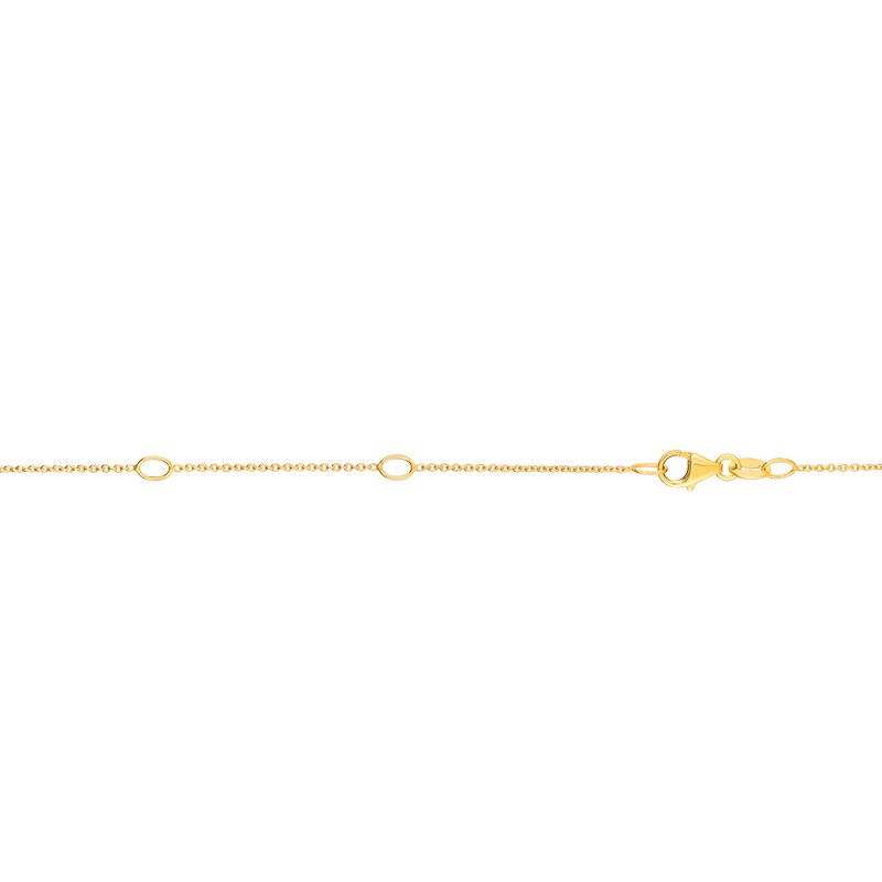 Royal Chain Royal Chain 14K Gold 0.97mm Double Extendable Cable Chain EERF025-18 ...