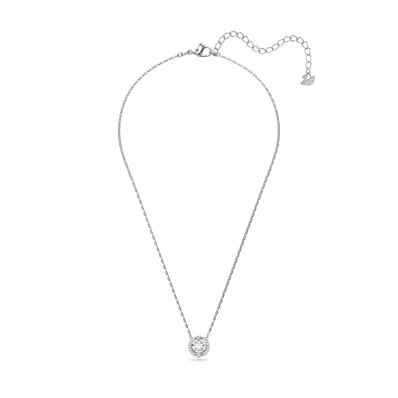 ネックレス・ペンダント SWAROVSKI Una rhodium necklace 5286137 s-l400.jpg