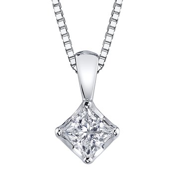 Maple Leaf Diamonds™ Tides of Love™ Solitaire Pendant                                                ML496W15