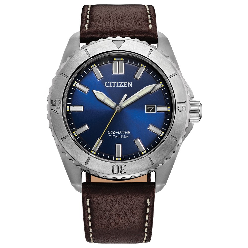 Citizen MEN ECO WR100 TI STRA BLUE WCIM0071 - Sartor Hamann Jewelers