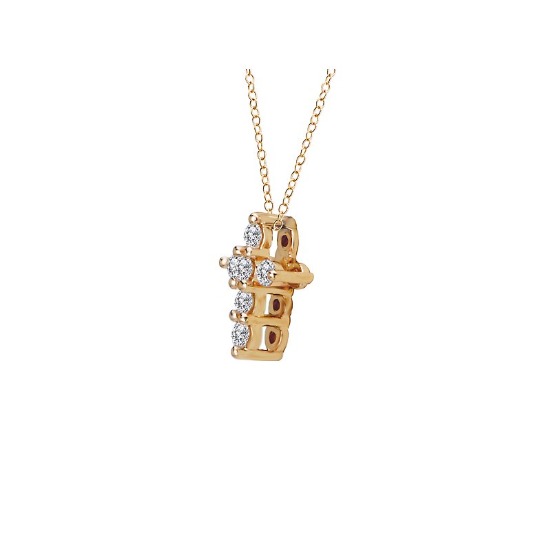 Tesoro Diamond Cross Pendant 142414-P012Y - Little's Jewelers Tesoro Diamond Cross Pendant 142414-P012Y - Little's Jewelers