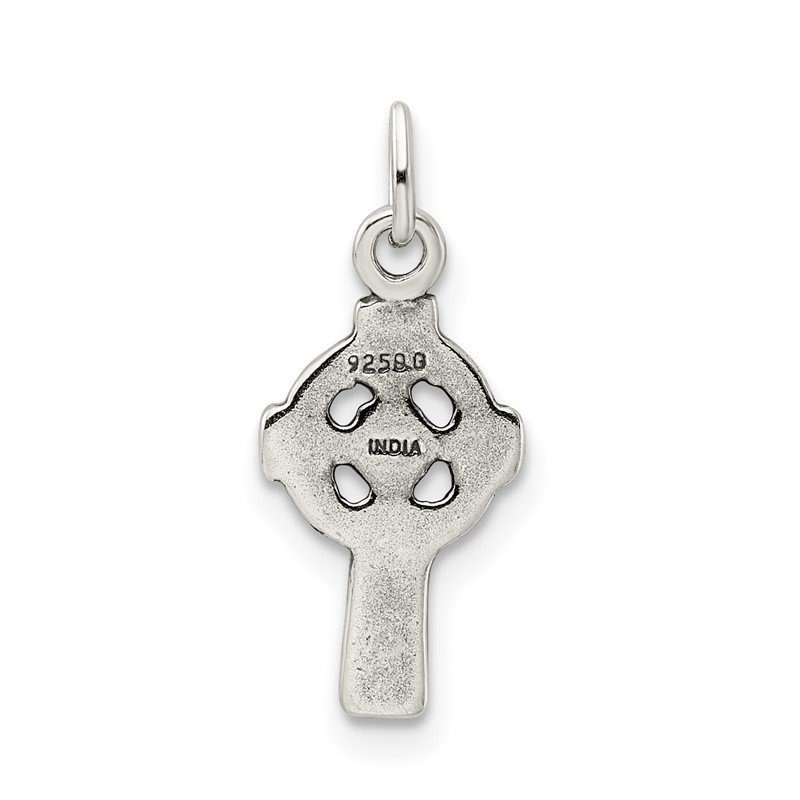 Celtic Cross Charm Antiqued Sterling Silver Celtic Cross Charm Antiqued Sterling Silver