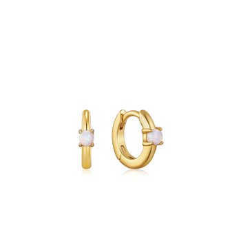 Ahyhhh　アーコール　シエナ EF Collection Mini Diamond Huggie and Chain Stud Earring