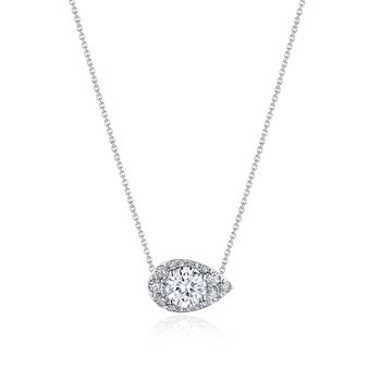 17" Pear Bloom Diamond Necklace FP811ERDPS5NECKLACES