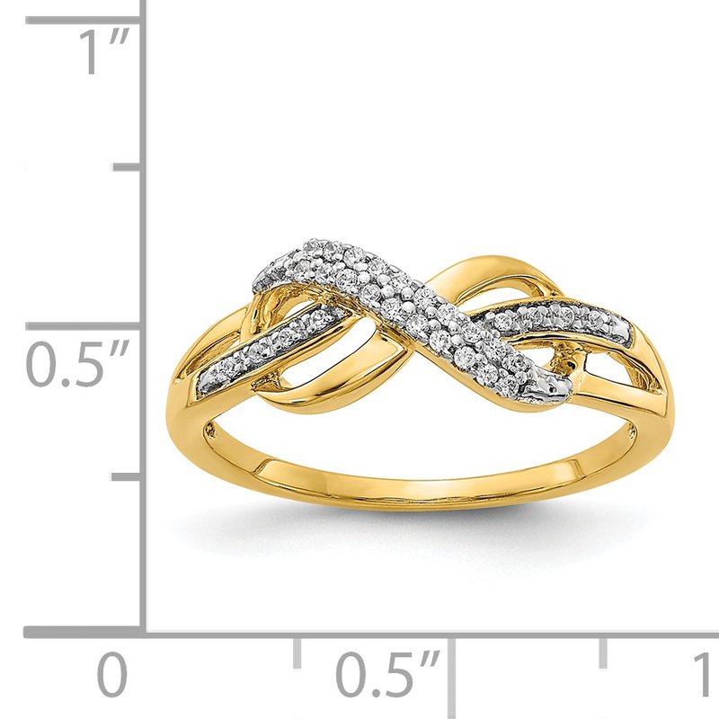 14k White Gold 6x4mm Oval Rhodolite Garnet and Diamond Infinity Style Ring 14k White Gold 6x4mm Oval Rhodolite Garnet and Diamond Infinity Style Ring