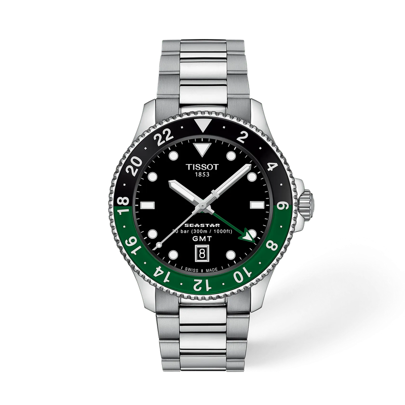 Tissot Seastar 1000 GMT 40mm T1208521105100 - Apex Jewelers