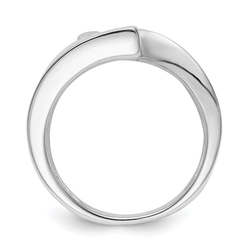 QG Sterling Silver Polished Ring QR6894 - Jurgens Jewelers