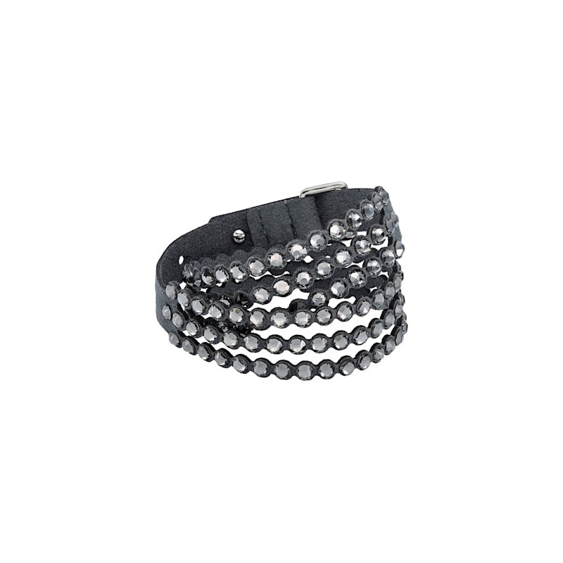 Swarovski Power Collection Bracelet Dark Gray 5512509 Jeffrey Jewelry