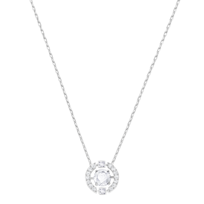 Swarovski SS SPARKLING DC:NECKLACE CZWH/CRY/RHS 5492234