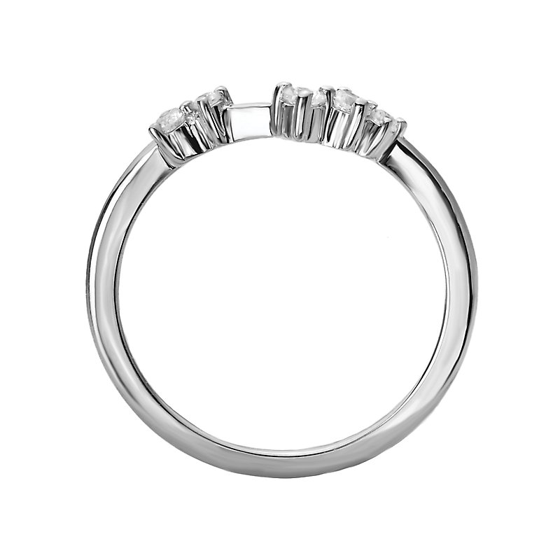 Romance Diamond Wedding Ring 160136-W2 - The Jewelry Emporium