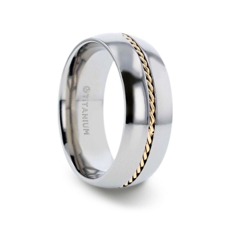 Thorston Ring 8 good mm titanium