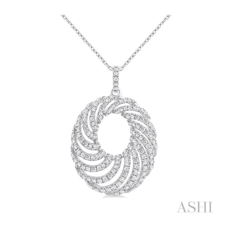Circle Swirl Pendants