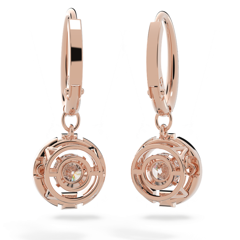 SWAROVSKI ピアス 5504753 Sparkling Dance drop earrings Swarovski Swarovski Sparkling Dance drop earrings, Round cut