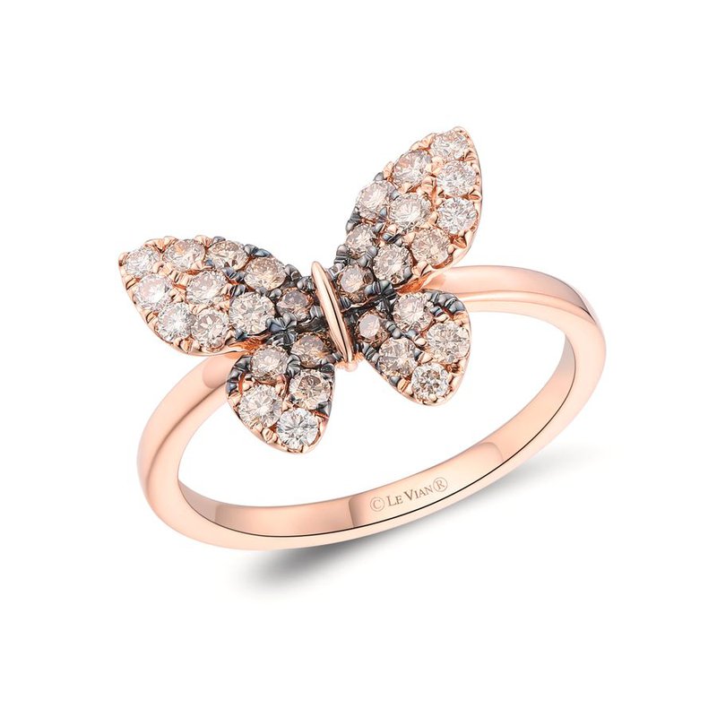 Le Vian 14K Strawberry Gold Diamond Ring TTFJ 37 - TK  display picture 1