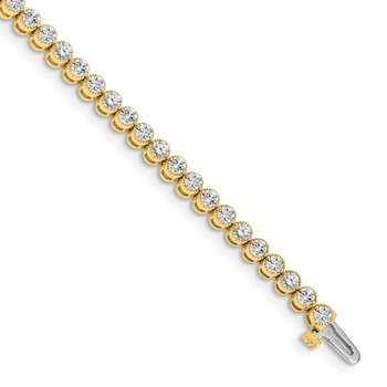 アクセサリー 123456 Quality Collection 14k Complete 5.5 carat Round AAA Diamond
