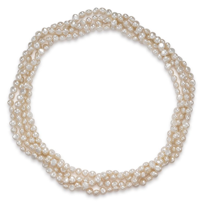 Baroque Pearl Strand Necklace 04-040-001 - Mastoloni Pearls