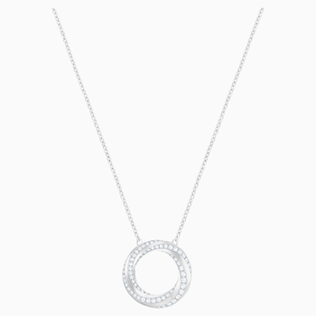 Swarovski Swarovski Sparkling Dance Heart Necklace, White Swarovski Swarovski Sparkling Dance Heart Necklace, White