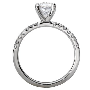 Romance Classic Semi-Mount Diamond Ring 117906-EM100K