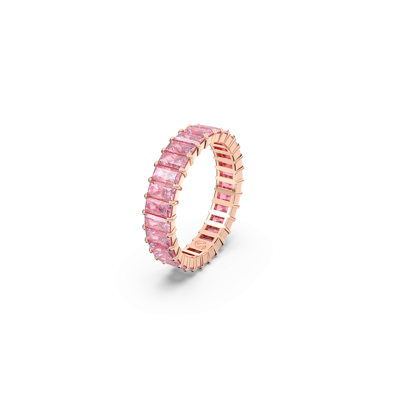 SWAROVSKI ring with pink crystal – Find Vintage Beauty