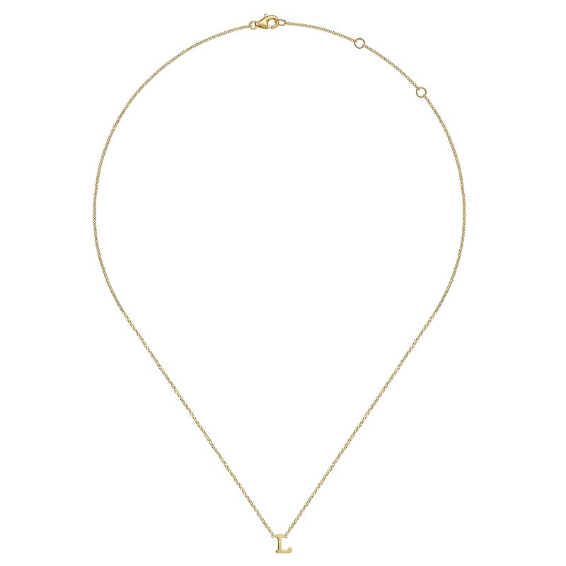 【Grace Personalized】EVA MONOGRAMネックレス Gabriel Fashion Necklace NK6928L-Y4JJJ - R.M. Johnson & Sons